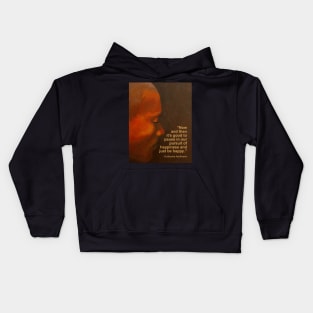 Memento - Quote Kids Hoodie